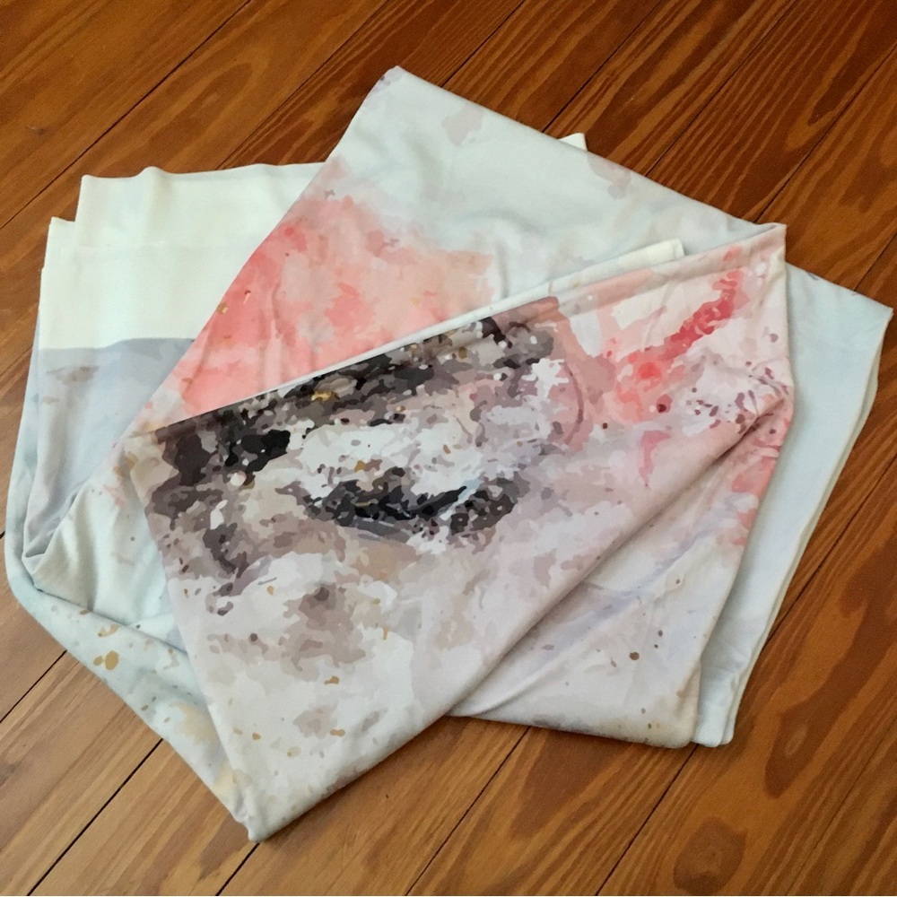 Art Basel Miami Beach Fabric Remnant Nylon Abstract Print | 3.5 yards